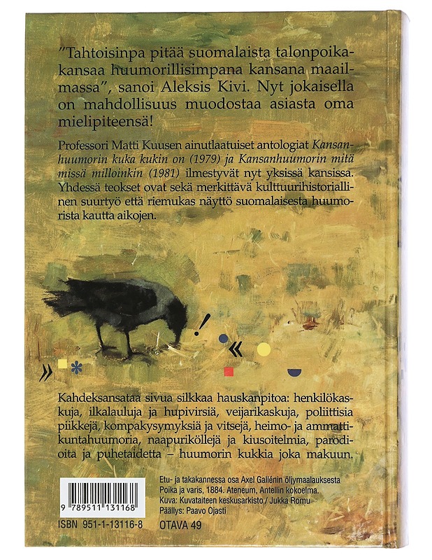 Kansanhuumorin parhaat - Matti Kuusi - Tietokirjat ja oppaat - 10105404817 - 1