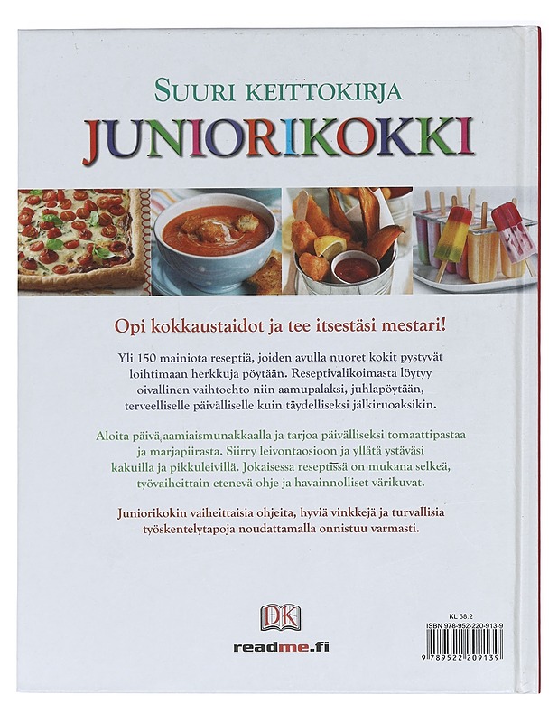 Juniorikokki : suuri keittokirja - Yeates, Elizabeth - Ruokakirjat - 10105404827 - 1