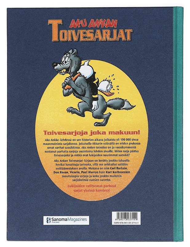 Aku Ankan toivesarjat - Hyyppä, Aki - Sarjakuvat - 10105404838 - 1