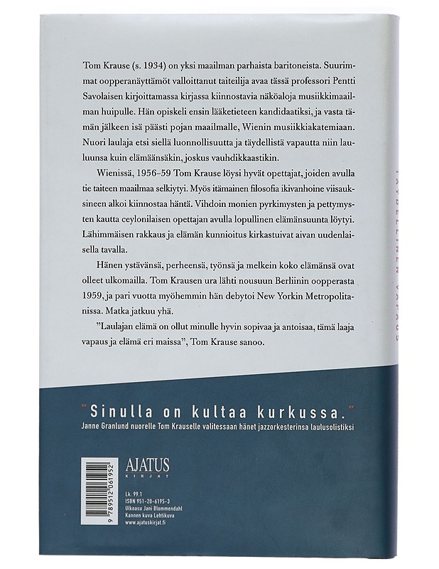 Tom Krause : täydellinen vapaus - Savolainen, Pentti - Elämäkerrat ja muistelmat - 10105404844 - 1