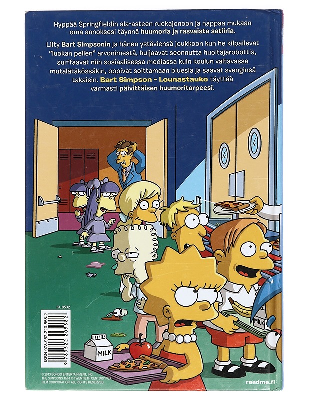 Bart Simpson : lounastauko - Laine, Henrik - Lastenkirjat - 10105404850 - 1