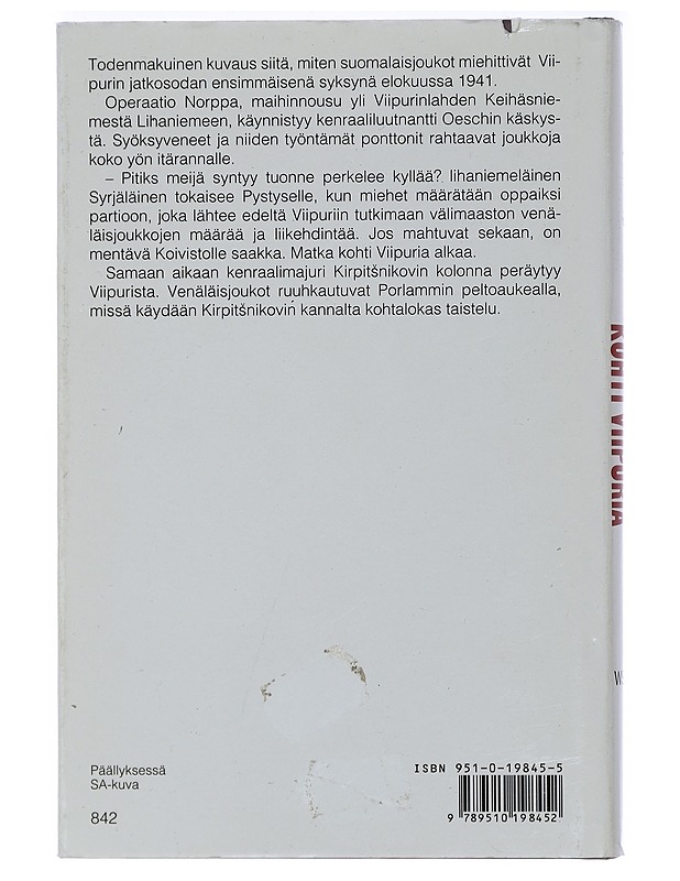 Kohti Viipuria - Aarne Muukkonen - Romaanit ja novellit - 10105404870 - 1