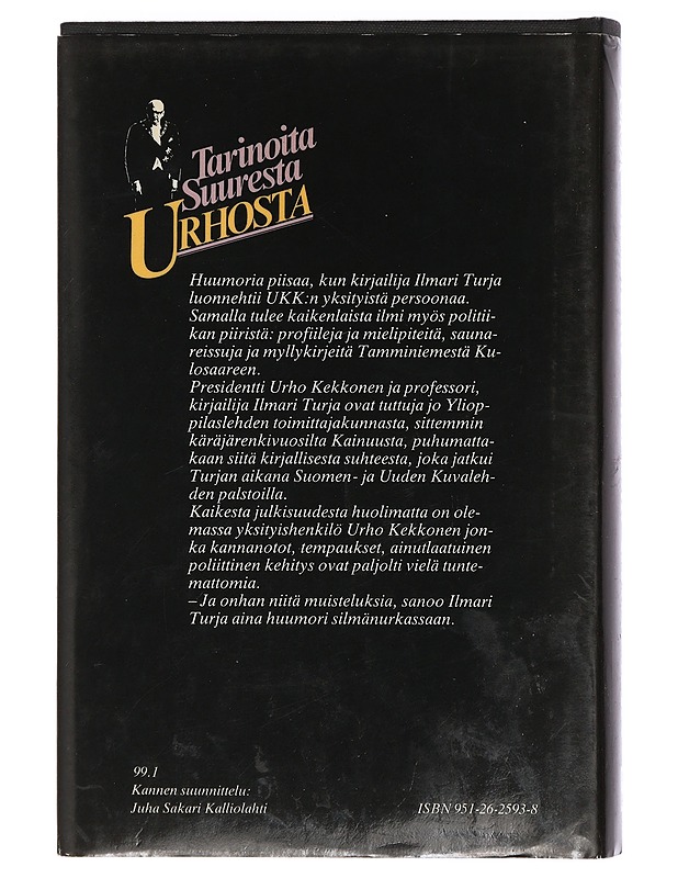 Tarinoita Suuresta Urhosta - Turja, Ilmari - Elämäkerrat ja muistelmat - 10105404884 - 1