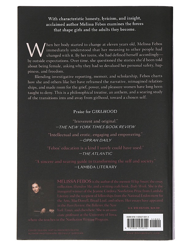 Girlhood - Melissa Febos - Romaanit ja novellit - 10105404886 - 1