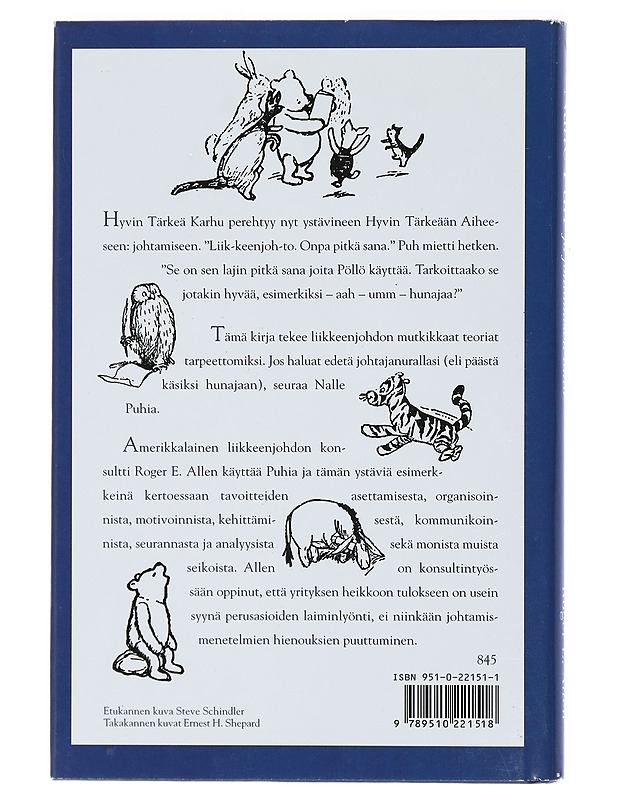 Nalle Puh ja johtamisen taito - Allen, Roger E. - Lastenkirjat - 10105404888 - 1