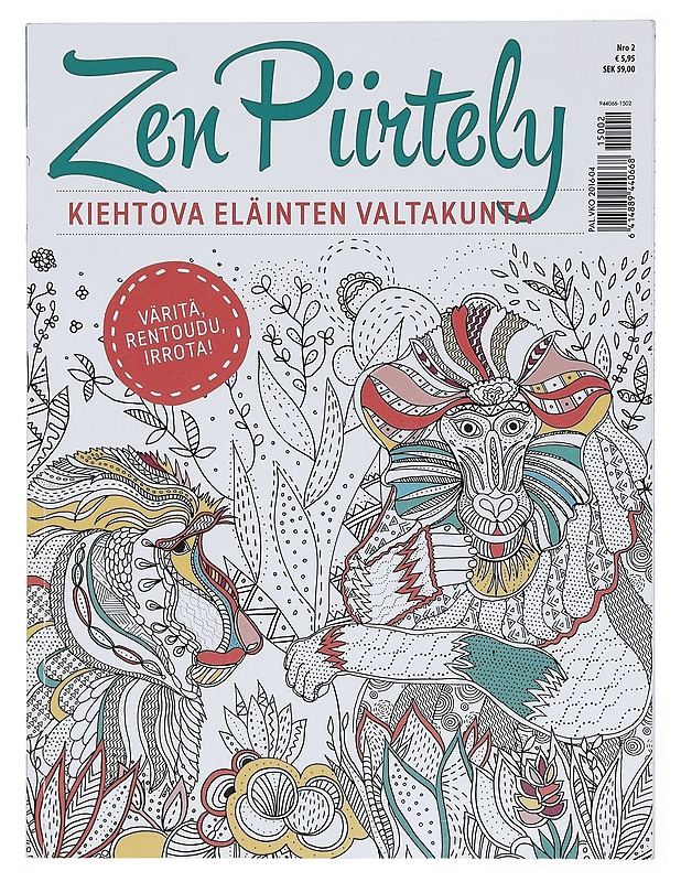 Zen Piirtely. Kiehtova Eläinten Valtakunta - Bozidar Luzanin - Harrastekirjat - 10105404936 - 0