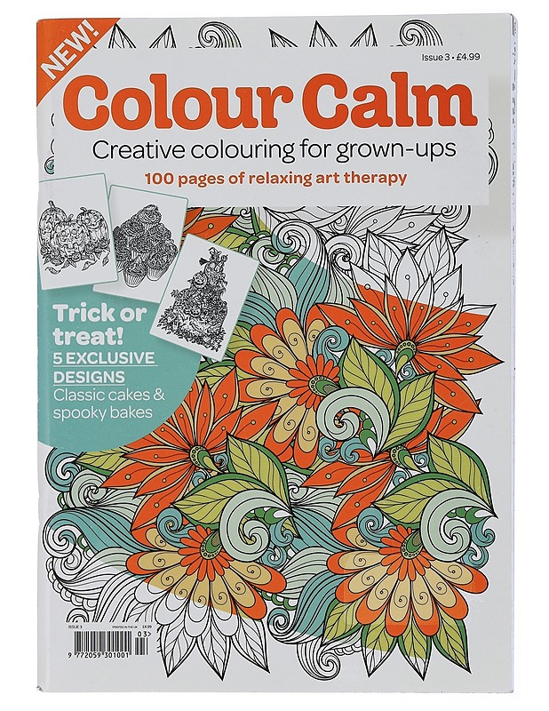 Colour Calm : Creative colouring for grown-ups, Issue 3 - Harrastekirjat - 10105404943 - 0