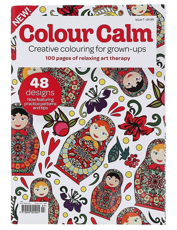 Colour Calm : Creative colouring for grown-ups, Issue 7 - Harrastekirjat - 10105404944 - 0