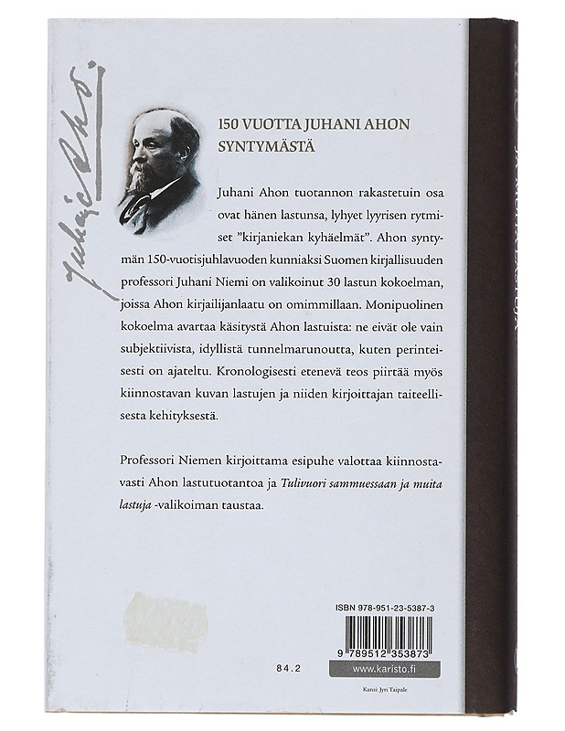Tulivuori sammuessaan ja muita lastuja - Juhani Aho - Romaanit ja novellit - 10105404961 - 1