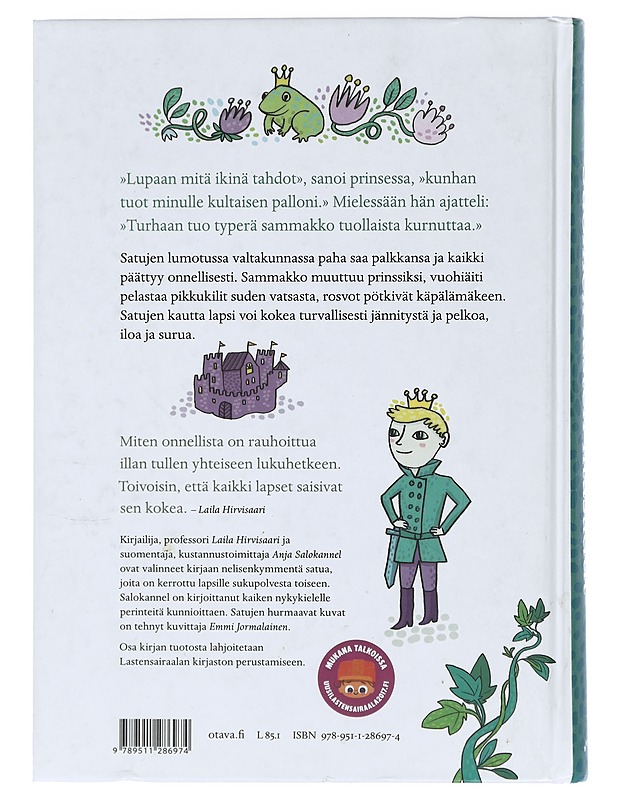 Suomen lasten iltasadut - Salokannel, Anja - Lastenkirjat - 10105404964 - 1