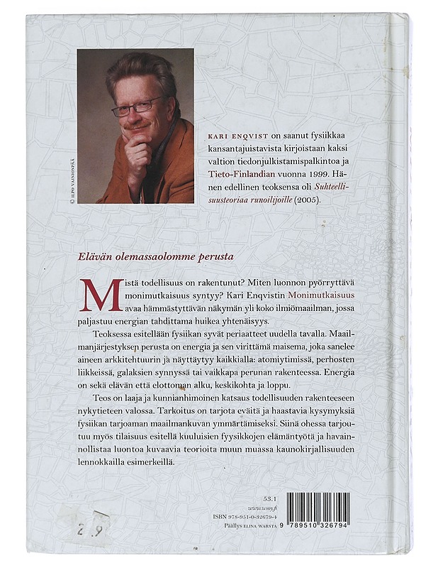 Monimutkaisuus : elävän olemassaolomme perusta - Kari Enqvist - Tietokirjat ja oppaat - 10105404976 - 1