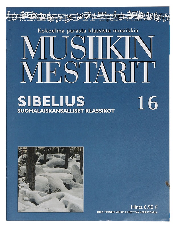 Musiikin mestarit 16 : Sibelius - Elämäkerrat ja muistelmat - 10105404985 - 0