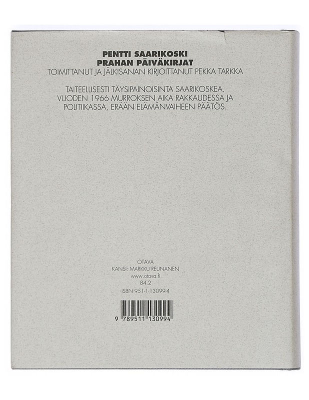 Prahan päiväkirjat - Saarikoski, Pentti - Elämäkerrat ja muistelmat - 10105404988 - 1