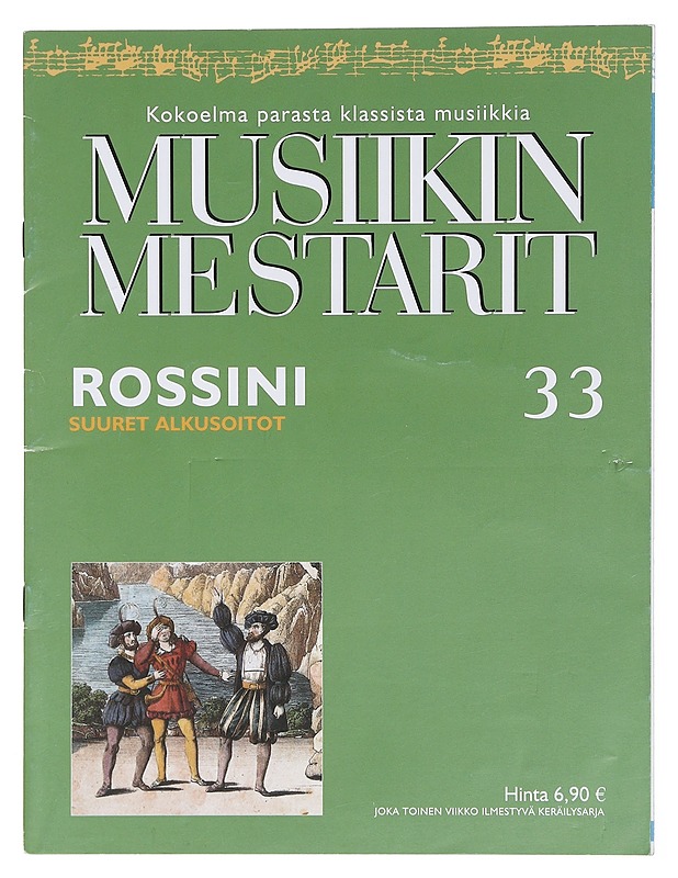 Musiikin mestarit 33 : Rossini - Elämäkerrat ja muistelmat - 10105405004 - 0