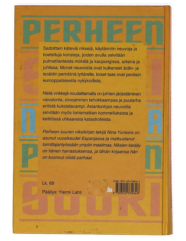 Perheen suuri niksikirja - Yunkers, Nina - Tietokirjat ja oppaat - 10105405008 - 1