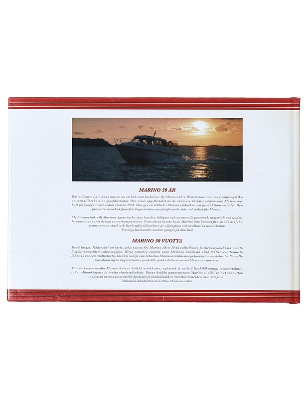 Marino 50 år = Marino 50 vuotta - Ericsson, Henry M. - Historiakirjat - 10105405022 - 1
