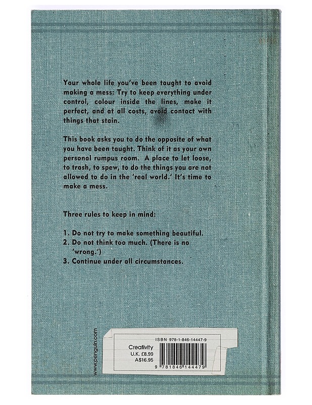 Mess: The Manual Of Accidents And Mistakes - Keri Smith - Harrastekirjat - 10105405032 - 1