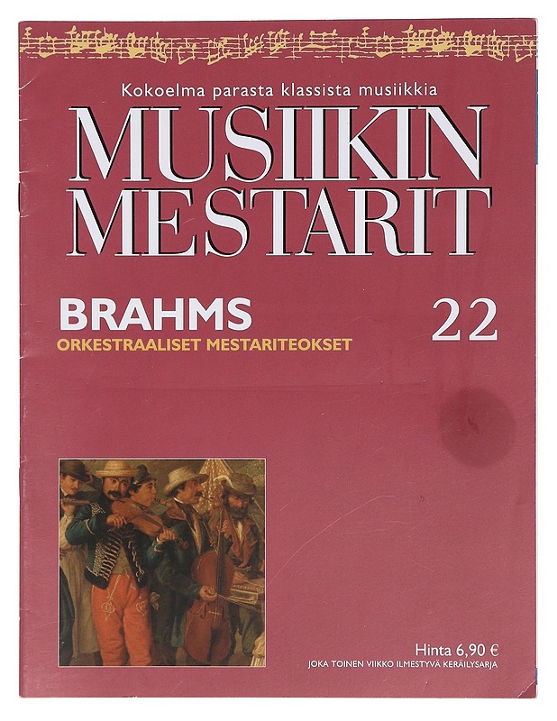 Musiikin mestarit 22 : Brahms - Elämäkerrat ja muistelmat - 10105405037 - 0