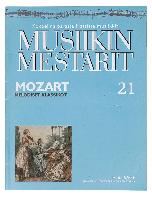 Musiikin mestarit 21 : Mozart - Elämäkerrat ja muistelmat - 10105405041 - 0