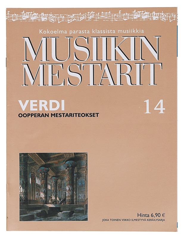 Musiikin mestarit 13 : Verdi - Elämäkerrat ja muistelmat - 10105405052 - 0