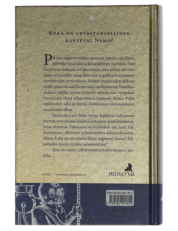 Kapteeni Nemo : merten syvyyksissä - Verne, Jules - Fantasia- ja scifi - 10105405054 - 1
