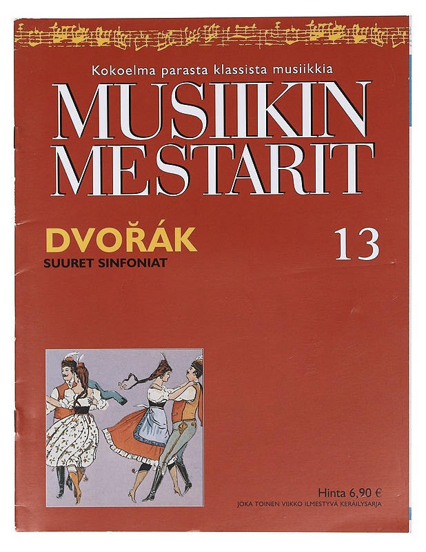 Musiikin mestarit 13 : Dvorak - Elämäkerrat ja muistelmat - 10105405058 - 0