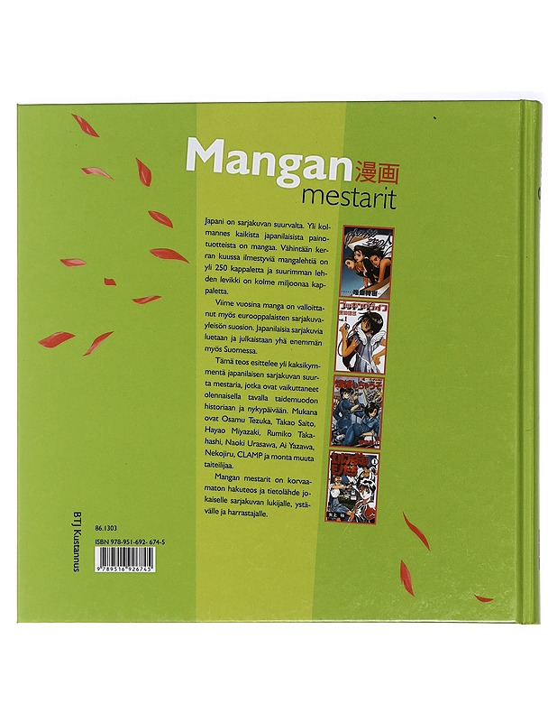 Mangan mestarit - Lehtinen, Jari - Historiakirjat - 10105405074 - 1