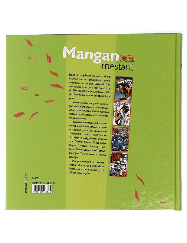 Mangan mestarit - Lehtinen, Jari - Historiakirjat - 10105405075 - 1