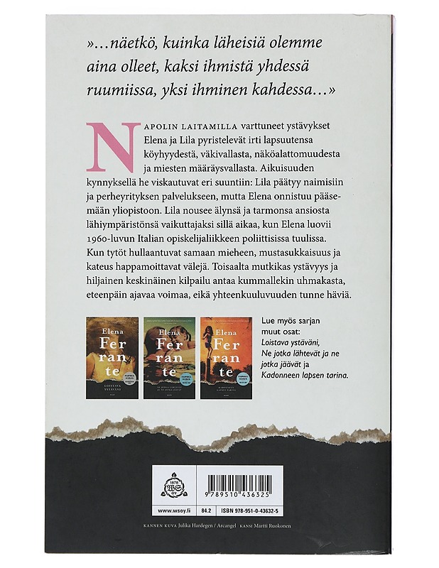 Uuden nimen tarina : nuoruus - Ferrante, Elena - Romaanit ja novellit - 10105405081 - 1
