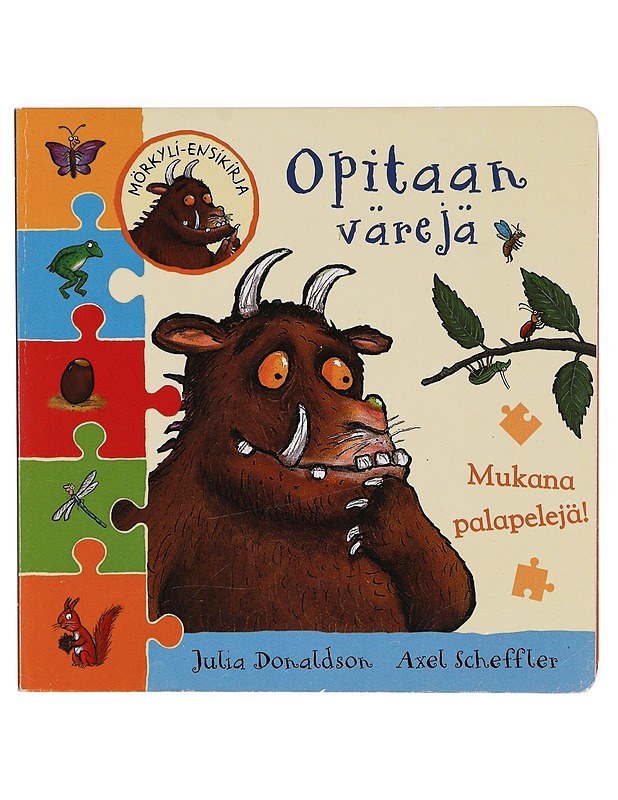 Opitaan värejä - Donaldson, Julia - Lastenkirjat - 10105405117 - 0
