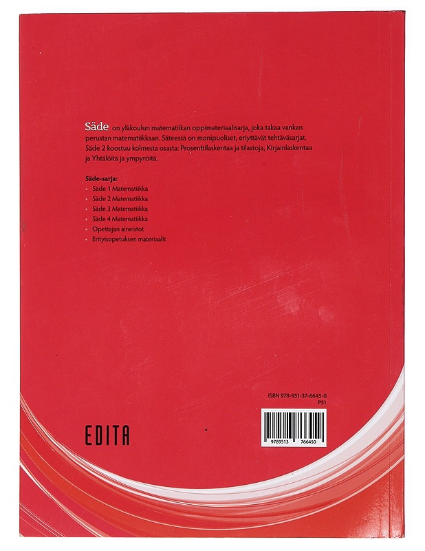 Säde : matematiikka. 2 - Etelämäki, Hilla - Tietokirjat ja oppaat - 10105405119 - 1