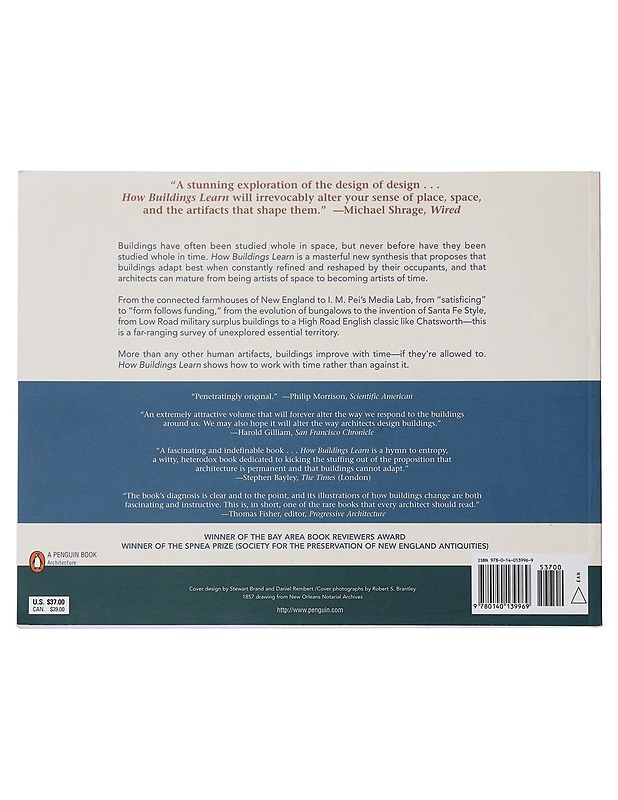 How buildings learn : what happens after they're built - Stewart Brand - Tietokirjat ja oppaat - 10105405125 - 1
