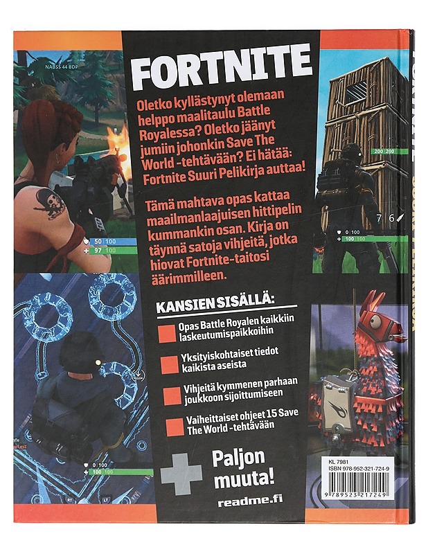 Fortnite : suuri pelikirja : Battle Royale + Save the World - Collins, Barry - Tietokirjat ja oppaat - 10105405136 - 1
