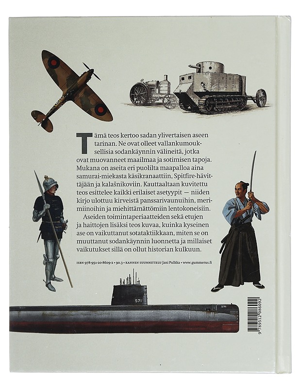 Sata asetta joilla tehtiin historiaa - McNab, Chris - Historiakirjat - 10105405157 - 1