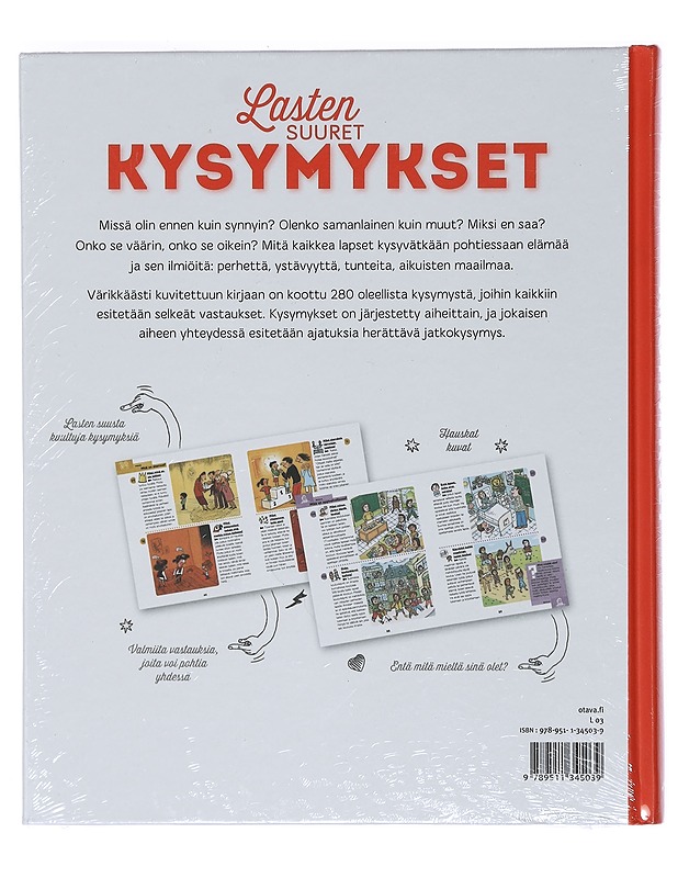 Lasten suuret kysymykset - Guibert, Françoise de - Lastenkirjat - 10105405159 - 1