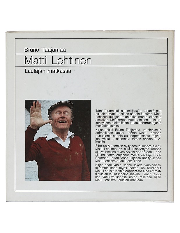 Matti Lehtinen / laulajan matkassa - Taajamaa, Bruno - Elämäkerrat ja muistelmat - 10105405176 - 1