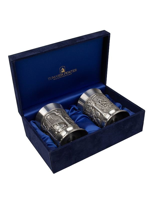 TUMASEK PEWTER Malaysia tinakuppi, 2 kpl - Muut astiat - 10105405190 - 0