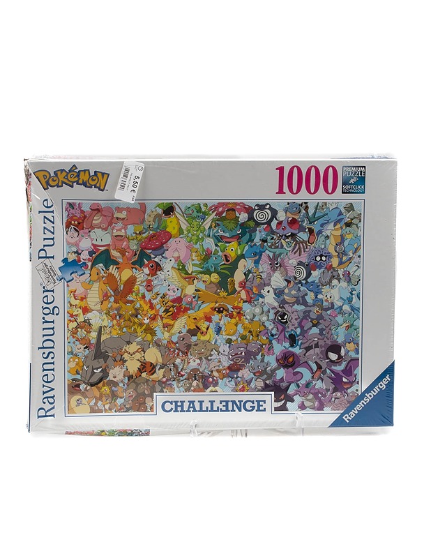 RAVENSBURGER Pokémon palapeli, 1000 palaa - Palapelit - 10105405232 - 0