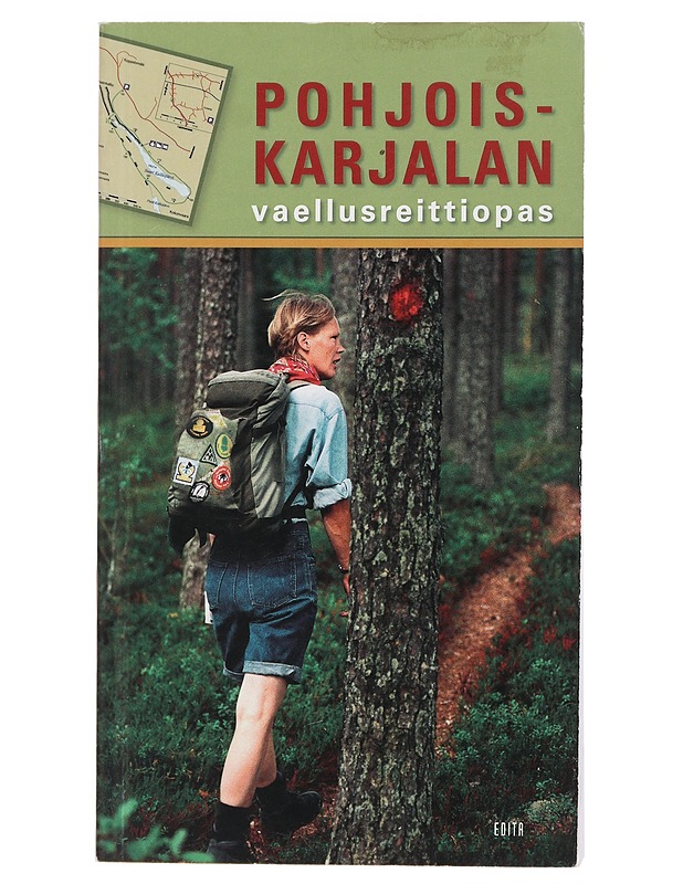 Pohjois-Karjalan vaellusreittiopas - Vuorjoki, Katri - Tietokirjat ja oppaat - 10105405231 - 0