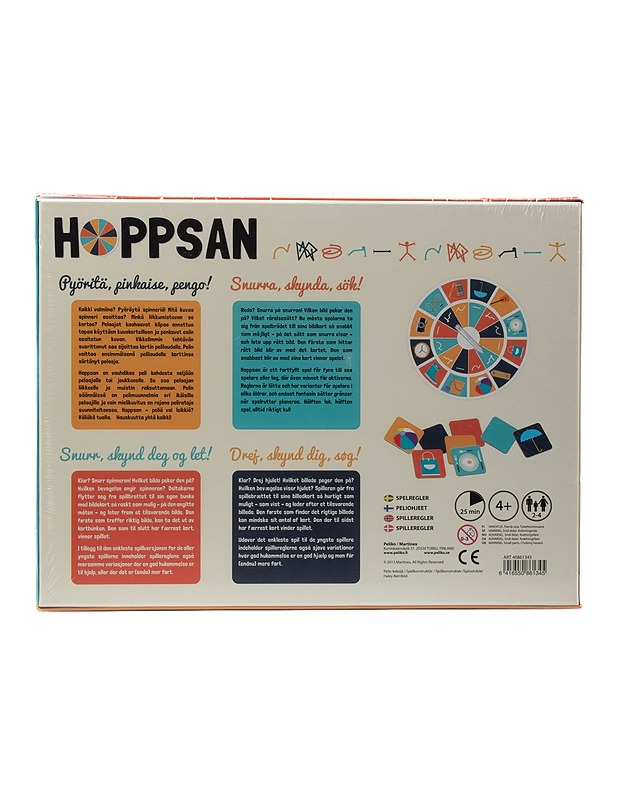 PELIKO Hoppsan lautapeli - Lautapelit - 10105405244 - 1