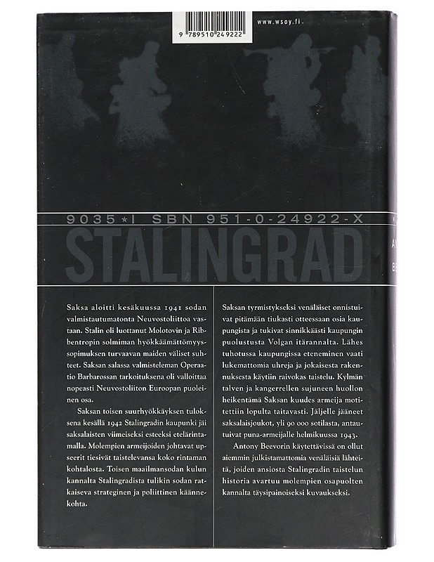Stalingrad - Beevor, Antony - Historiakirjat - 10105405251 - 1