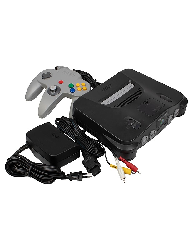 NINTENDO 64 pelikonsoli - Viihde-elektroniikka - 10105405278 - 1