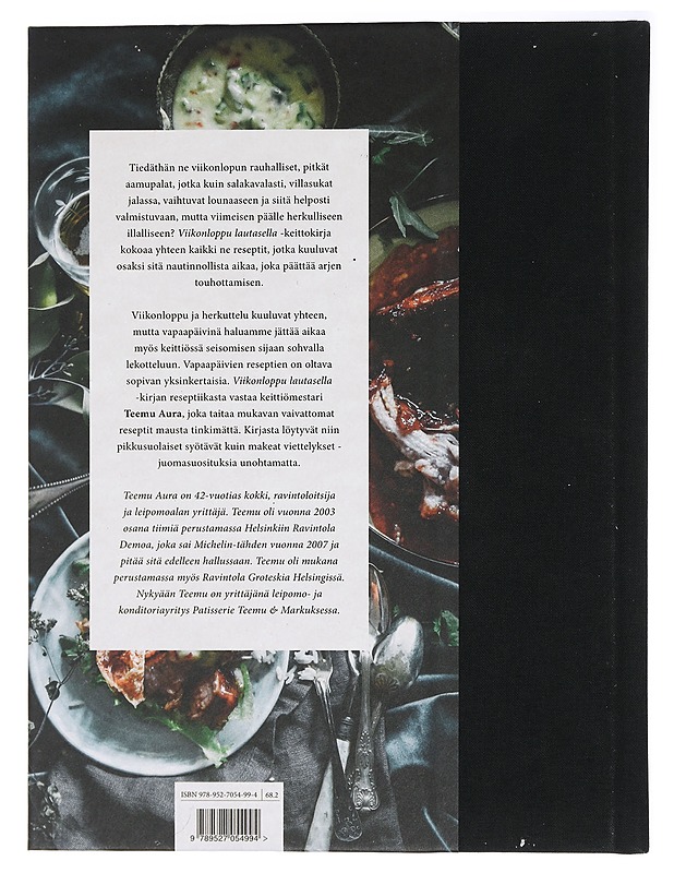 Viikonloppu lautasella : lohturuokaa parhaisiin hetkiin - Aura, Teemu - Ruokakirjat - 10105405276 - 1