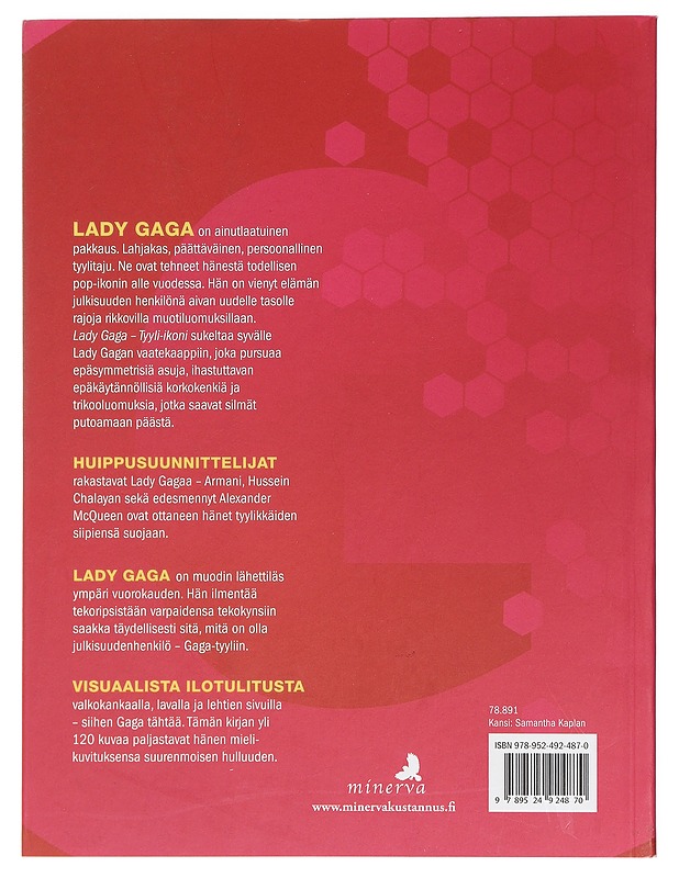 Lady Gaga : tyyli-ikoni - Goodman, Lizzy - Taide- ja kulttuurikirjat - 10105405280 - 1