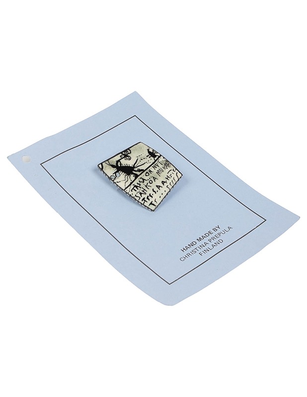 Handmade keraaminen pinssi - Asusteet - 10105405325 - 0