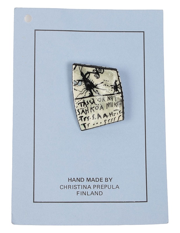 Handmade keraaminen pinssi - Asusteet - 10105405325 - 1