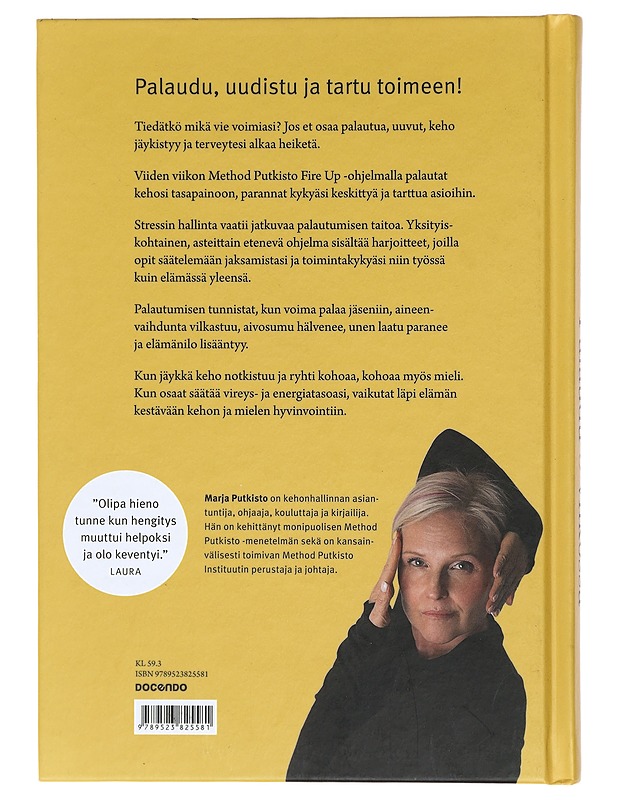 Palaudu 5 viikossa : ohjelma päivittäiseen jaksamiseen - Putkisto, Marja - Tietokirjat ja oppaat - 10105405373 - 1