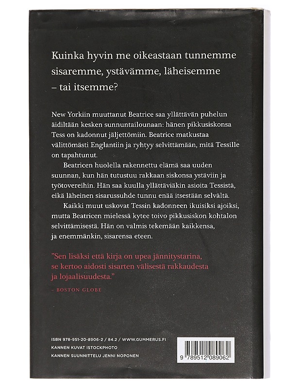 Sisar - Lupton, Rosamund - Jännitys ja dekkarit - 10105405376 - 1