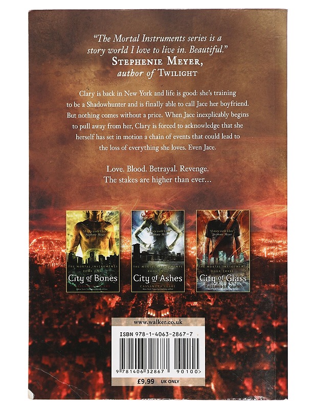 City of fallen angels - Cassandra Clare - Fantasia- ja scifi - 10105405377 - 1