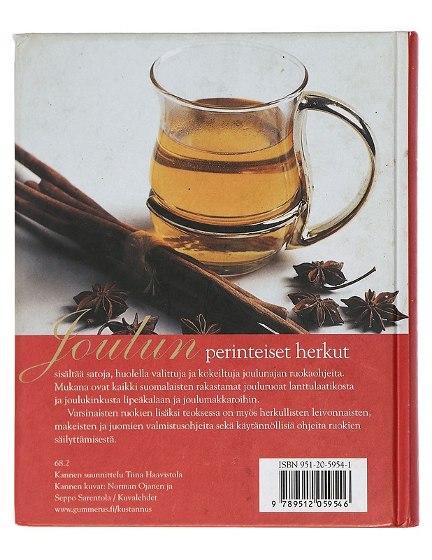 Joulun perinteiset herkut - Agnsäter, Anna-Britta - Ruokakirjat - 10105405415 - 1